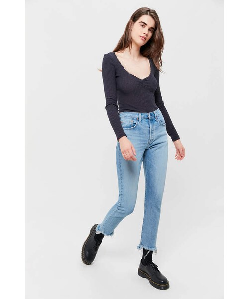 LEVI\\u0027S(R)&frasl;リーバイス(R) リーバイス 501 デニム ズボン 32/33 別注 501(R) セルビッジ リジッドL30