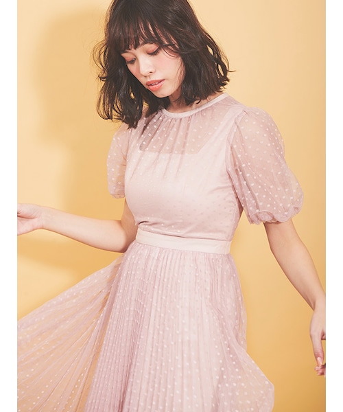 メゾンドドルチェ　ラッシュガード　ワンピース CLANE（クラネ）の「TOWN RASH GUARD SLIT LONG TOPS