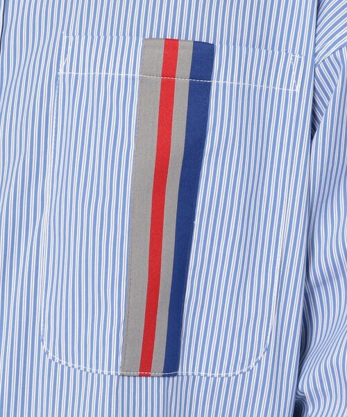 FR(13)NDS(フレンズ)の「FR(13)NDS /フレンズ/ライン切り替えシャツ(トップス・メンズ・WHITE/BLUE・F)」の5枚目の写真