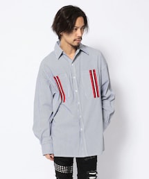 FR(13)NDS | FR(13)NDS /フレンズ/ライン切り替えシャツ(トップス)