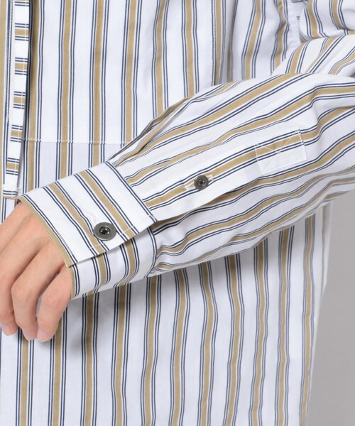 FR(13)NDS（フレンズ）の「FR(13)NDS /フレンズ/フードシャツ（トップス・メンズ・BEIGE/BLUE・F）」の7枚目の写真