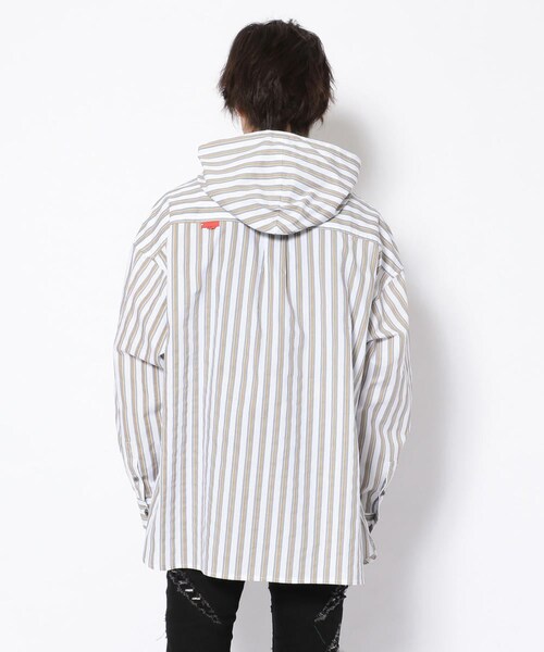 FR(13)NDS（フレンズ）の「FR(13)NDS /フレンズ/フードシャツ（トップス・メンズ・BEIGE/BLUE・F）」の3枚目の写真