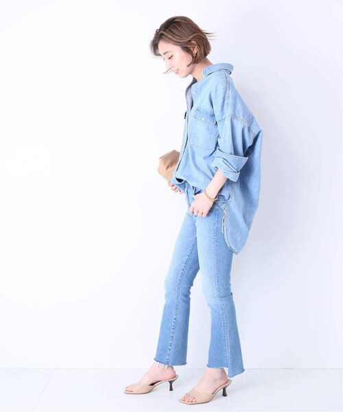 Deuxieme Classe(ドゥーズィエムクラス)の「デニムシャツ()」 - WEAR Deuxieme Classe(ドゥーズィエムクラス)の「デニムシャツ()」 - WEAR