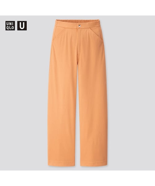 UNIQLO（ユニクロ）の「ワイドフィットカーブツイルジャージーパンツ