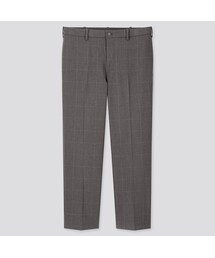 UNIQLO | EZYアンクルパンツ（ウィンドウペン・2WAYストレッチ・丈標準64.5～70.5cm）(その他パンツ)