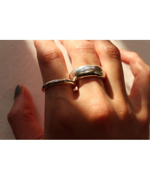 Handmade（ハンドメイド）の「little plump ring  （リング・レディース・その他）」の4枚目の写真