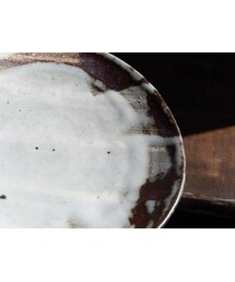 小野哲平 鉄化粧クロス取皿 Φ15cm