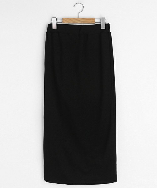 DHOLIC（ディーホリック）の「裏起毛スリットHラインスカート（スカート・レディース・グレー/ホワイト/ベージュ/ブラック/その他/グリーン・FREE）」の3枚目の写真