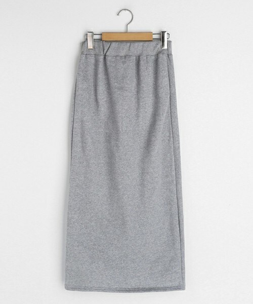 DHOLIC（ディーホリック）の「裏起毛スリットHラインスカート（スカート・レディース・グレー/ホワイト/ベージュ/ブラック/その他/グリーン・FREE）」の6枚目の写真