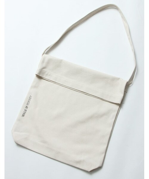 WALK IN CLOSET（ウォークインクローゼット）の「WALK IN CLOSET WALK IN CLOSET ORIGINAL ECO BAG （LARGE）（バッグ・メンズ・オフホワイト/アーミー/グレー/ネイビー・F）」の6枚目の写真