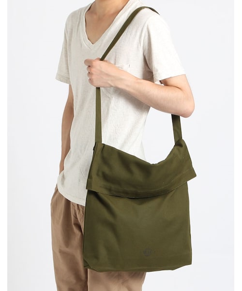 WALK IN CLOSET（ウォークインクローゼット）の「WALK IN CLOSET WALK IN CLOSET ORIGINAL ECO BAG （LARGE）（バッグ・メンズ・オフホワイト/アーミー/グレー/ネイビー・F）」の2枚目の写真