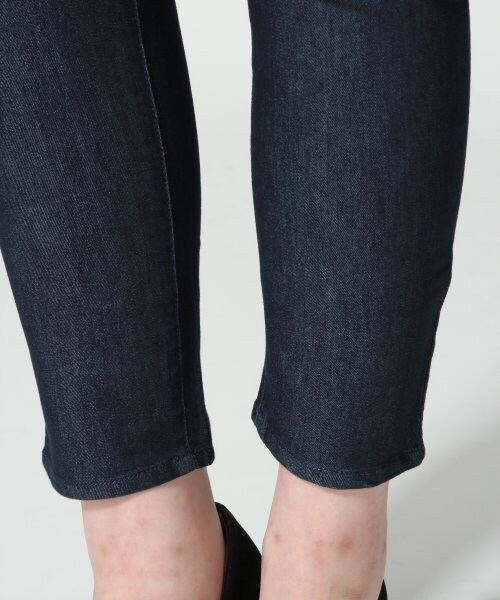 LOWRYS FARM（ローリーズファーム）の「タックハイウエストパンツ（パンツ・レディース・オフ/ブラック/ネイビー/デニム・Ｍ/Ｌ）」の9枚目の写真