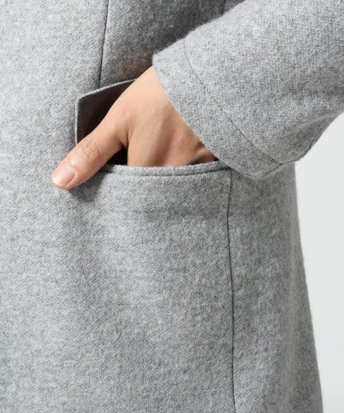 GLOBAL WORK（グローバルワーク）の「【WEB先行予約】ウールチェスターコート（ジャケット/アウター・メンズ・グレー15/ツイード18/キャメル52/ネイビー88・Ｓ/Ｍ/Ｌ/ＸＬ）」の14枚目の写真