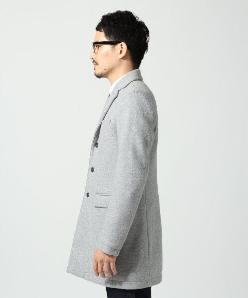 GLOBAL WORK（グローバルワーク）の「【WEB先行予約】ウールチェスターコート（ジャケット/アウター・メンズ・グレー15/ツイード18/キャメル52/ネイビー88・Ｓ/Ｍ/Ｌ/ＸＬ）」の8枚目の写真