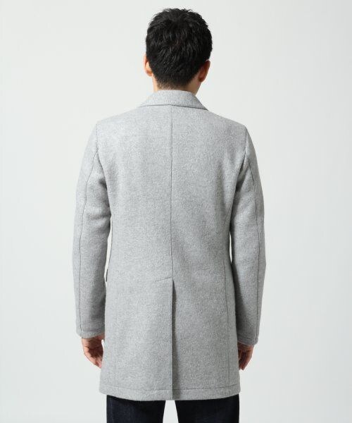 GLOBAL WORK（グローバルワーク）の「【WEB先行予約】ウールチェスターコート（ジャケット/アウター・メンズ・グレー15/ツイード18/キャメル52/ネイビー88・Ｓ/Ｍ/Ｌ/ＸＬ）」の9枚目の写真