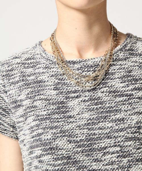 LEPSIM（レプシィム）の「ショートパンツセットアップ（パンツ・レディース・ナチュラル/イエロー/ネイビー・Ｍ/Ｌ）」の8枚目の写真