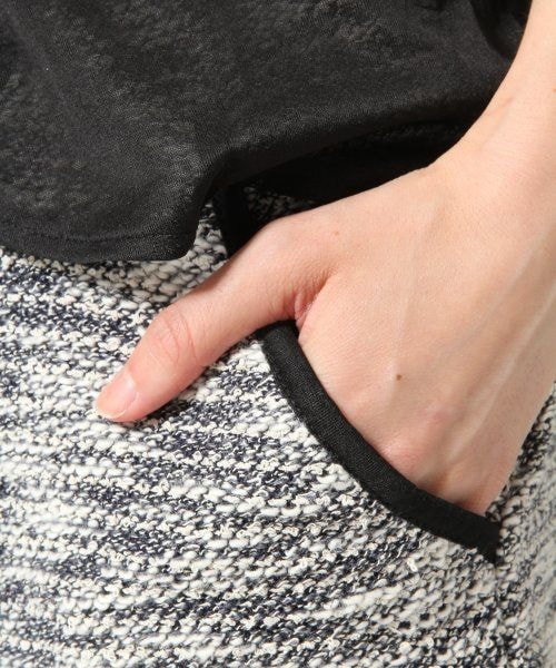 LEPSIM（レプシィム）の「ショートパンツセットアップ（パンツ・レディース・ナチュラル/イエロー/ネイビー・Ｍ/Ｌ）」の16枚目の写真