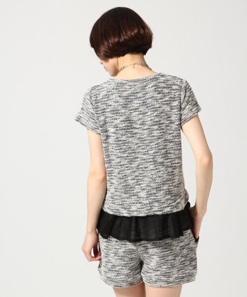 LEPSIM（レプシィム）の「ショートパンツセットアップ（パンツ・レディース・ナチュラル/イエロー/ネイビー・Ｍ/Ｌ）」の5枚目の写真