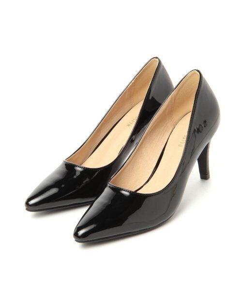 BLISS POINT Womens（ブリスポイント ウイメンズ）の「ポインテッドパンプス（シューズ・レディース・ホワイト/ブラック/パイソン/シルバー/ベージュ・S(22～22.5cm)/M(23～23.5cm)/XL(25～25.5cm)）」の2枚目の写真