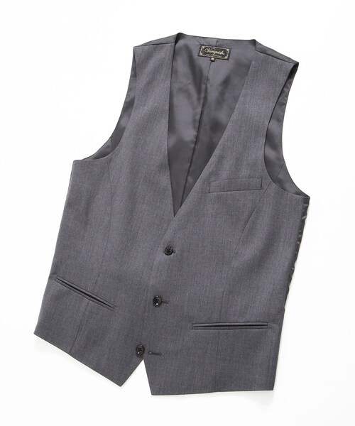 VANQUISH（ヴァンキッシュ）の「T/W ジレ[VSV042]（トップス・メンズ・ブルー/グレー/ブラック・S/M/L）」の7枚目の写真