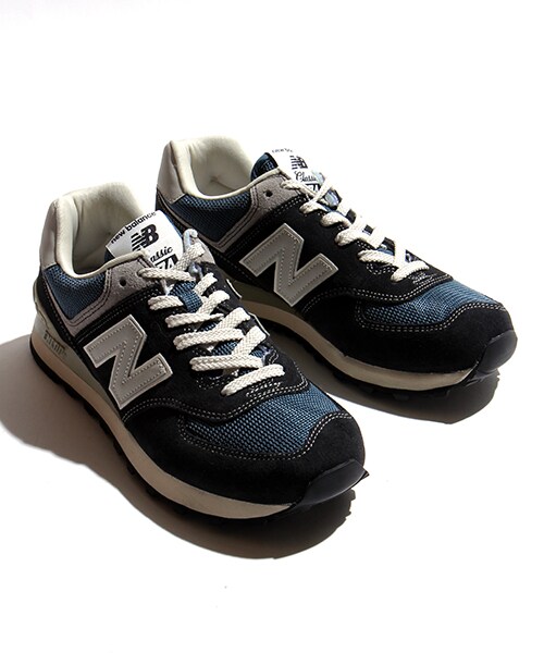 NEW BALANCE(ニューバランス)の「ML574(シューズ・メンズ・チャコールグレー/ダークネイビー・23.5/24.0/24.5)」の4枚目の写真