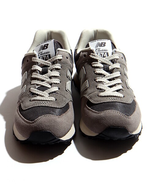 NEW BALANCE(ニューバランス)の「ML574(シューズ・メンズ・チャコールグレー/ダークネイビー・23.5/24.0/24.5)」の13枚目の写真
