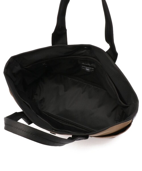 AVIREX（アヴィレックス）の「ギガホールド トートバッグ/GIGA HOLD TOTE BAG（バッグ・メンズ・BLACK/TAN・F）」の5枚目の写真