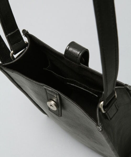 RAGEBLUE（レイジブルー）の「ヴィンテージライクミニバッグ（バッグ・パイソン柄/ダークブラウン）」の12枚目の写真