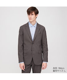 UNIQLO | 感動ジャケット（ウールライク・袖丈着丈標準）(その他アウター)