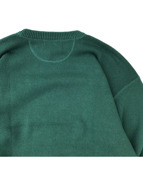 Eddie Bauer（エディーバウアー）の「90s Eddie Bauer / Pullover Cotton Knit Sweater / Green / Used （ニット/セーター・メンズ・その他）」の6枚目の写真