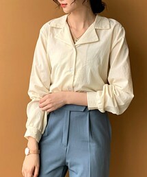 DHOLIC | 開襟ボタンブラウス(シャツ/ブラウス)