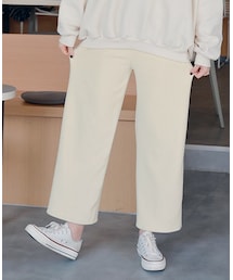 HOTPING | 5Colorsウエストストリングワイドリブパンツ(その他パンツ)