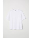 H&M | H&M - リラックスフィットTシャツ - ホワイト(T恤)
