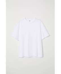 H&M | H&M - リラックスフィットTシャツ - ホワイト(Tシャツ/カットソー)