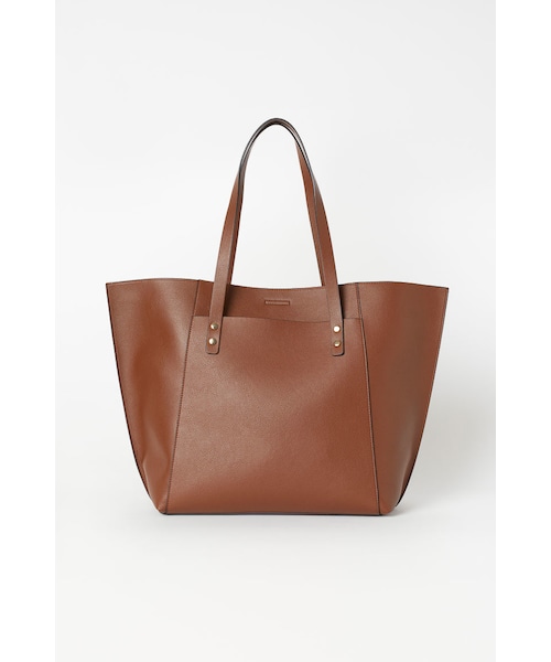 H&M（エイチ・アンド・エム）の「H&M ショッパー ベージュ（トートバッグ）」 WEAR