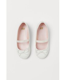 H&M | H&M - バレエシューズ - ホワイト(その他シューズ)