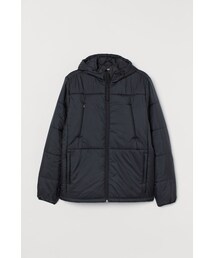 H&M - ウォーターリペレント パッデッドジャケット - ブラック
