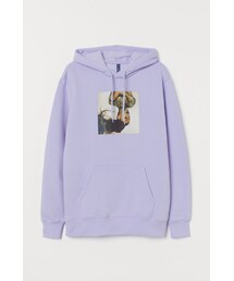 H&M | H&M - スウェットパーカ - パープル(パーカー)