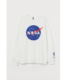 H&M | H&M - スウェットシャツ - ホワイト(スウェット)