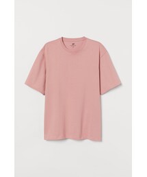 H&M - リラックスフィットTシャツ - ピンク