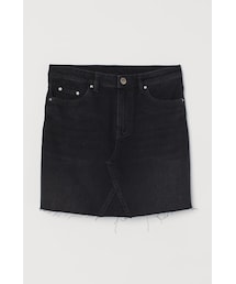 H&M | H&M - デニムスカート - ブラック(スカート)