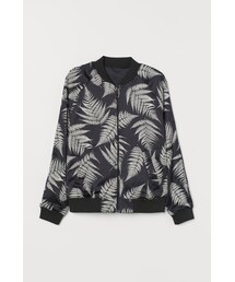 H&M | H&M - リバーシブルフライトジャケット - ブラック(ダウンジャケット/コート)