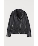 H&M(エイチ・アンド・エム)の「ジャケット/アウター(ライダースジャケット)」