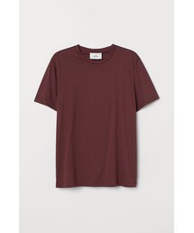 H&M - コットン×シルク Tシャツ - ピンク
