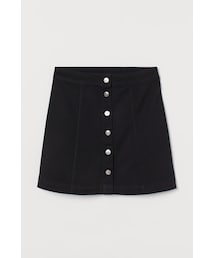 H&M | H&M - Aラインスカート - ブラック(スカート)