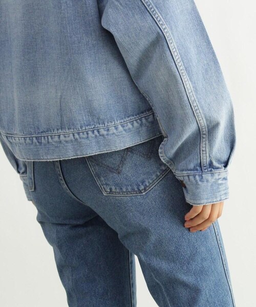 OZOC（オゾック）の「【Wrangler/ラングラー】デニムジャケット（ジャケット/アウター・レディース・ライトブルー(091)/タバコブラウン(054)・38(M)）」の20枚目の写真