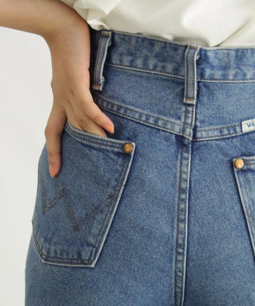 OZOC（オゾック）の「【Wrangler/ラングラー】ベルボトムデニムパンツ（パンツ・レディース・ブルー(093)/ネイビー(094)・36(S)/38(M)）」の14枚目の写真