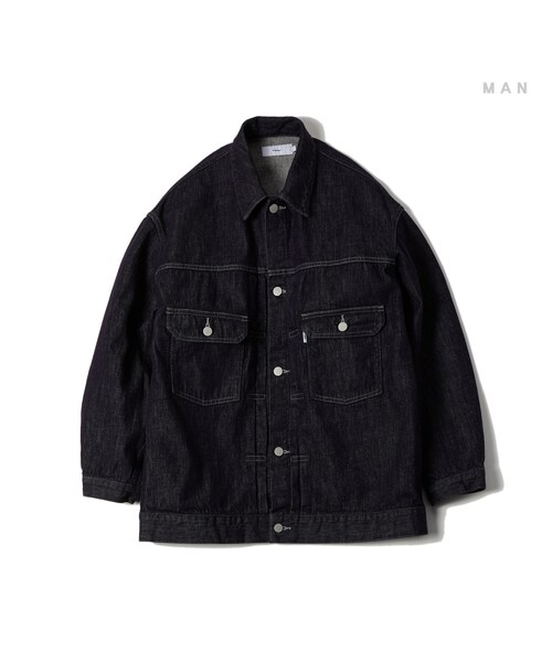Graphpaper（グラフペーパー）の「COLORFAST DENIM JACKET