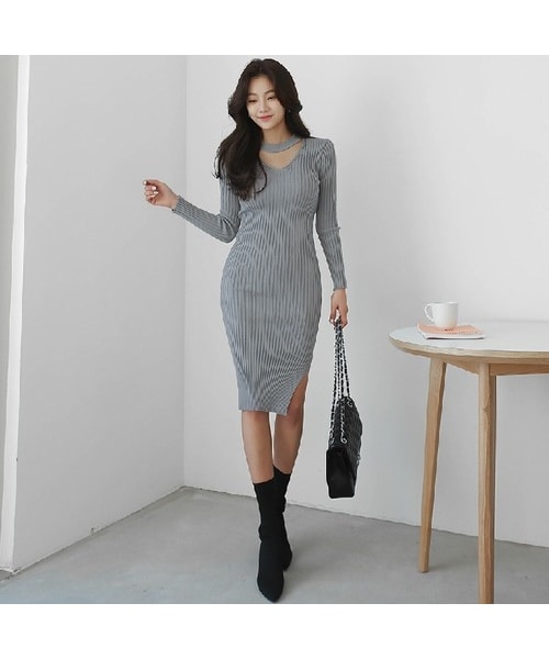 Dabagirl ダバガール の ヨリヨリ タイトチョーカーワンピース その他 Wear