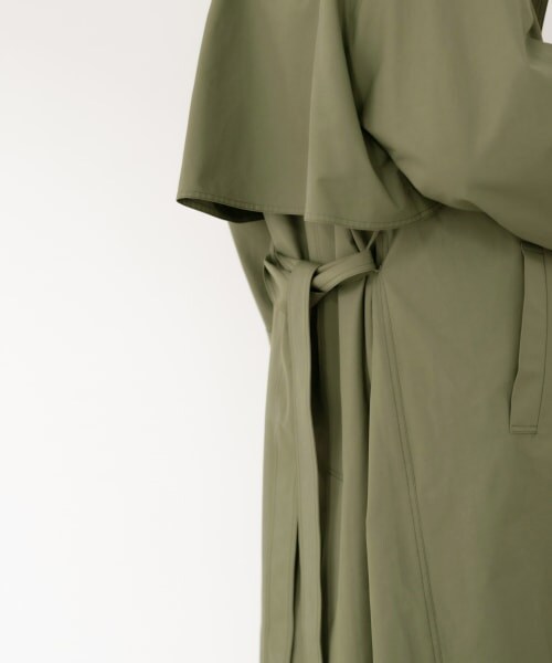 LOWRYS FARM（ローリーズファーム）の「スタンドトレンチＣＯＡＴ（ジャケット/アウター・ベージュ/カーキ）」の10枚目の写真